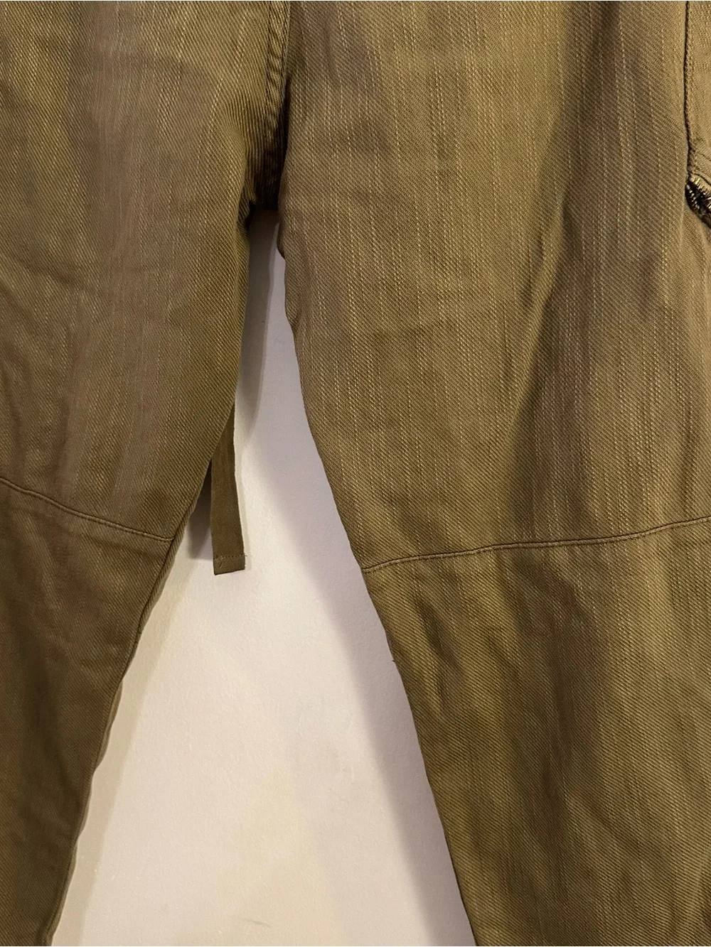 Free People | Olive Green Cargo Pants with Utility Pockets